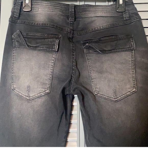 Free People : Distressed Ripped Jeans - 0 - Picture 6 of 16